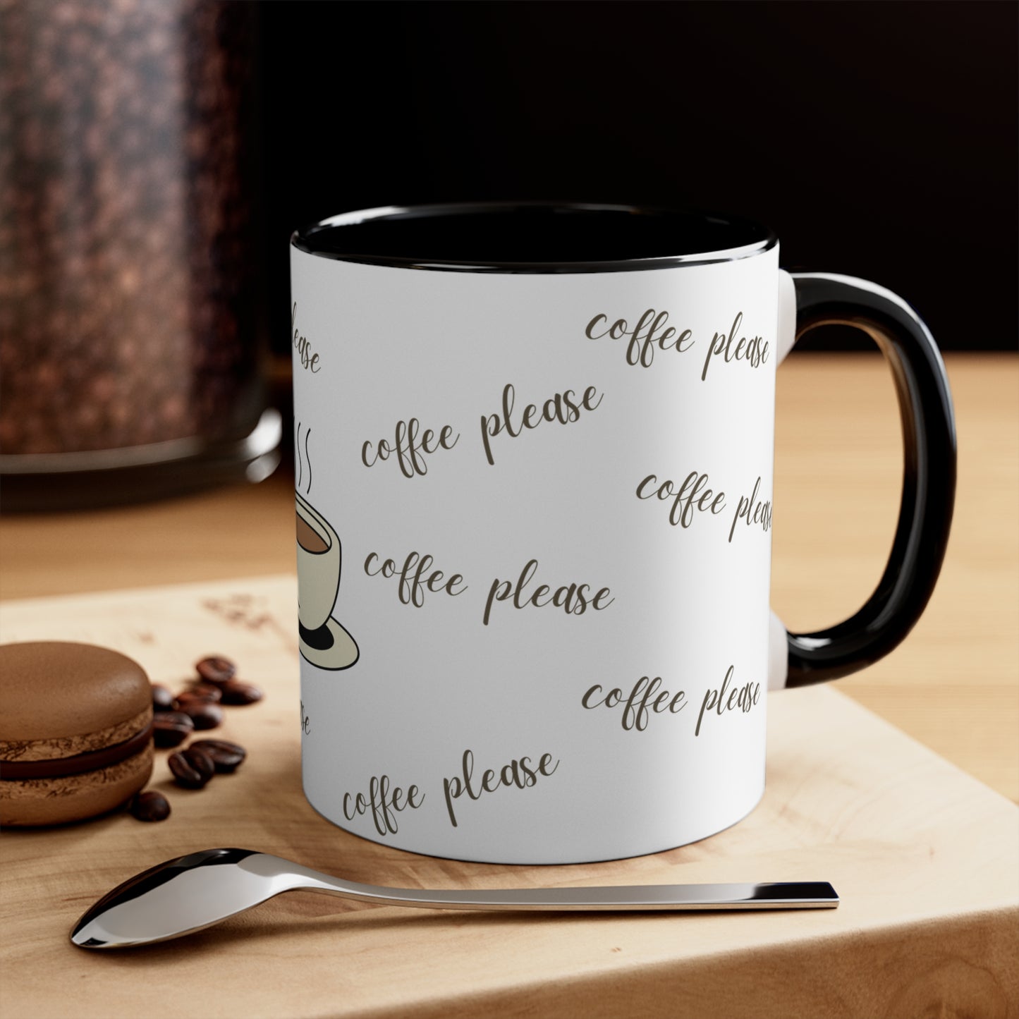 Colorful Accent Coffee Mug, Fun Drinkware for Home